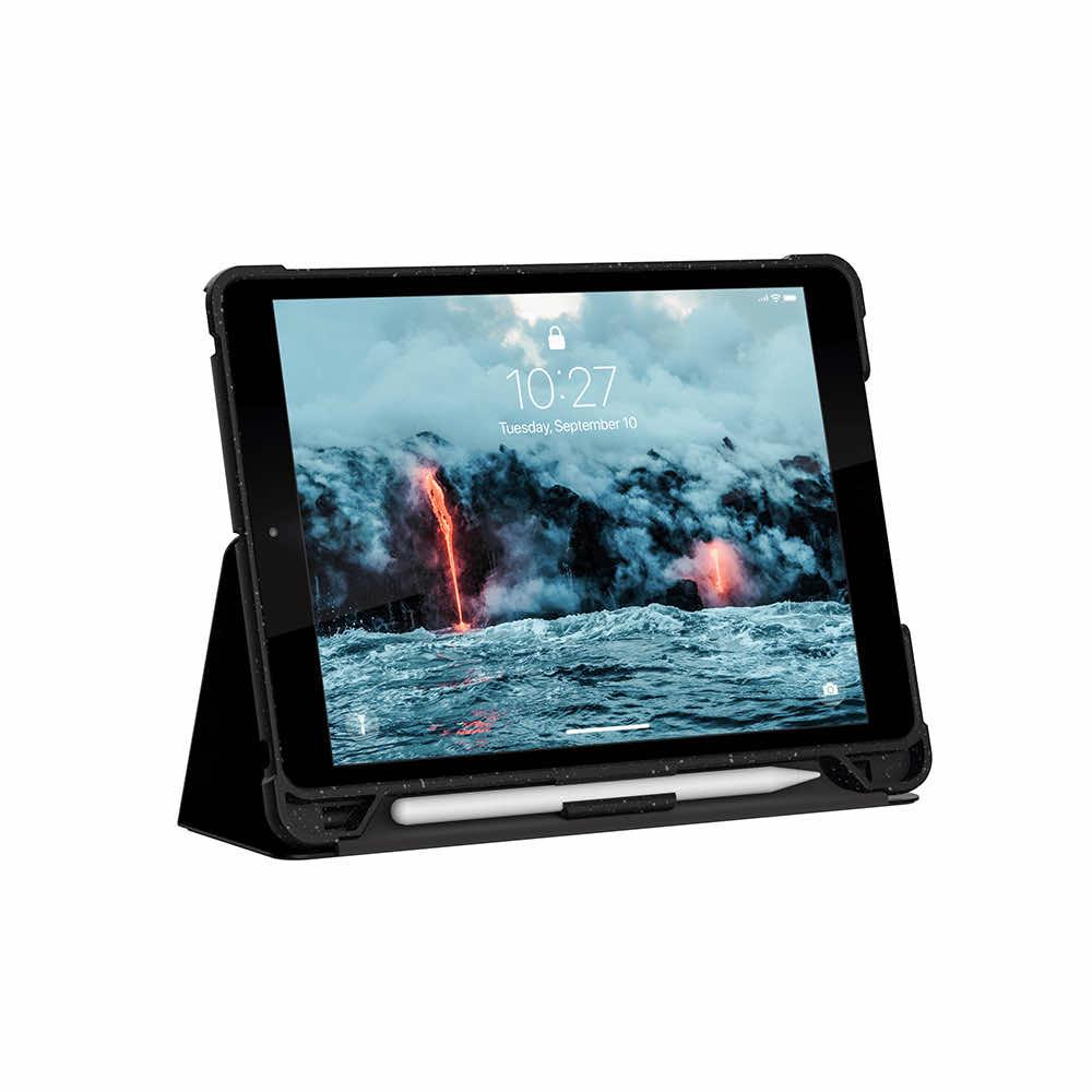 Urban Armor Gear Outback Bio Case - удароустойчив хибриден кейс за iPad 9 (2021), iPad 8 (2020), iPad 7 (2019) (черен)