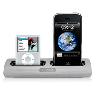 Griffin PowerDock 2 двойна док станция за iPhone, iPhone 3G/3Gs | JAR Computers Griffin PowerDock 2 двойна док станция за iPhone, iPhone 3G/3Gs