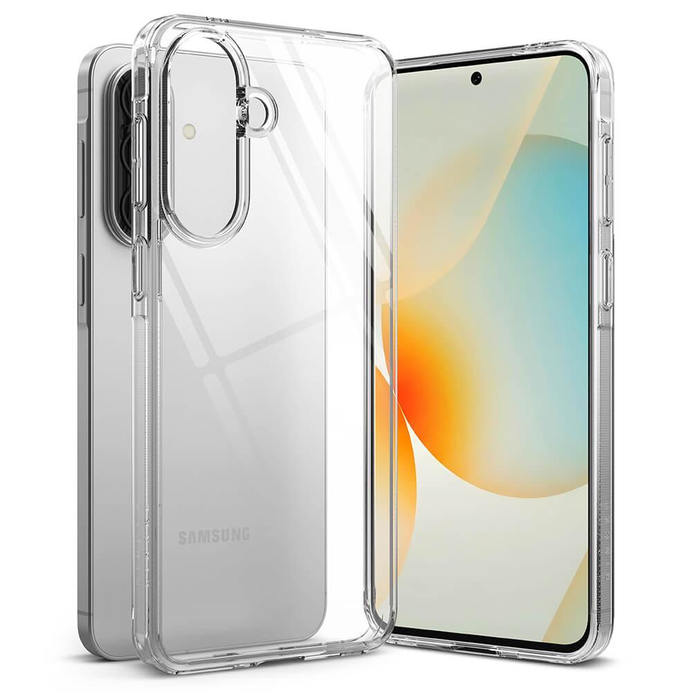 Хибриден кейс с висока степен на защита за Samsung Galaxy A57 5G - Ringke Fusion Case (прозрачен) | JAR Computers Хибриден кейс с висока степен на защита за Samsung Galaxy A57 5G - Ringke Fusion Case (прозрачен)