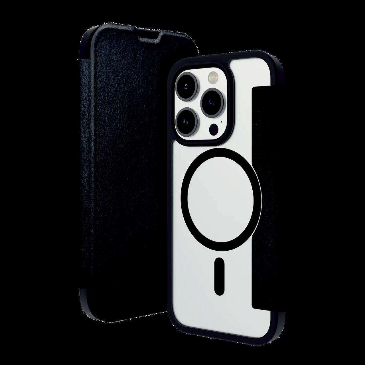 Калъф с капак dbramante1928 Helsinki Magsafe Case Apple iPhone 15 Pro, Black/Clear | JAR Computers Калъф с капак dbramante1928 Helsinki Magsafe Case Apple iPhone 15 Pro, Black/Clear