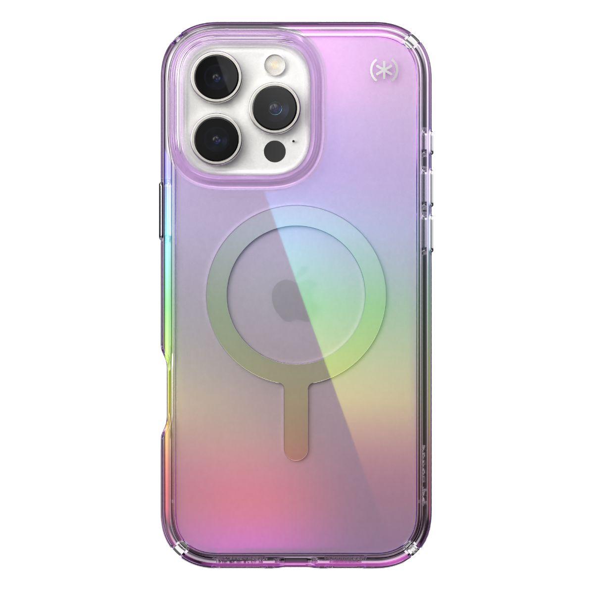 Калъф Speck Presidio Lux-Clear, MagSafe, за iPhone 16 Pro Max, Purple Amazing | JAR Computers Калъф Speck Presidio Lux-Clear, MagSafe, за iPhone 16 Pro Max, Purple Amazing