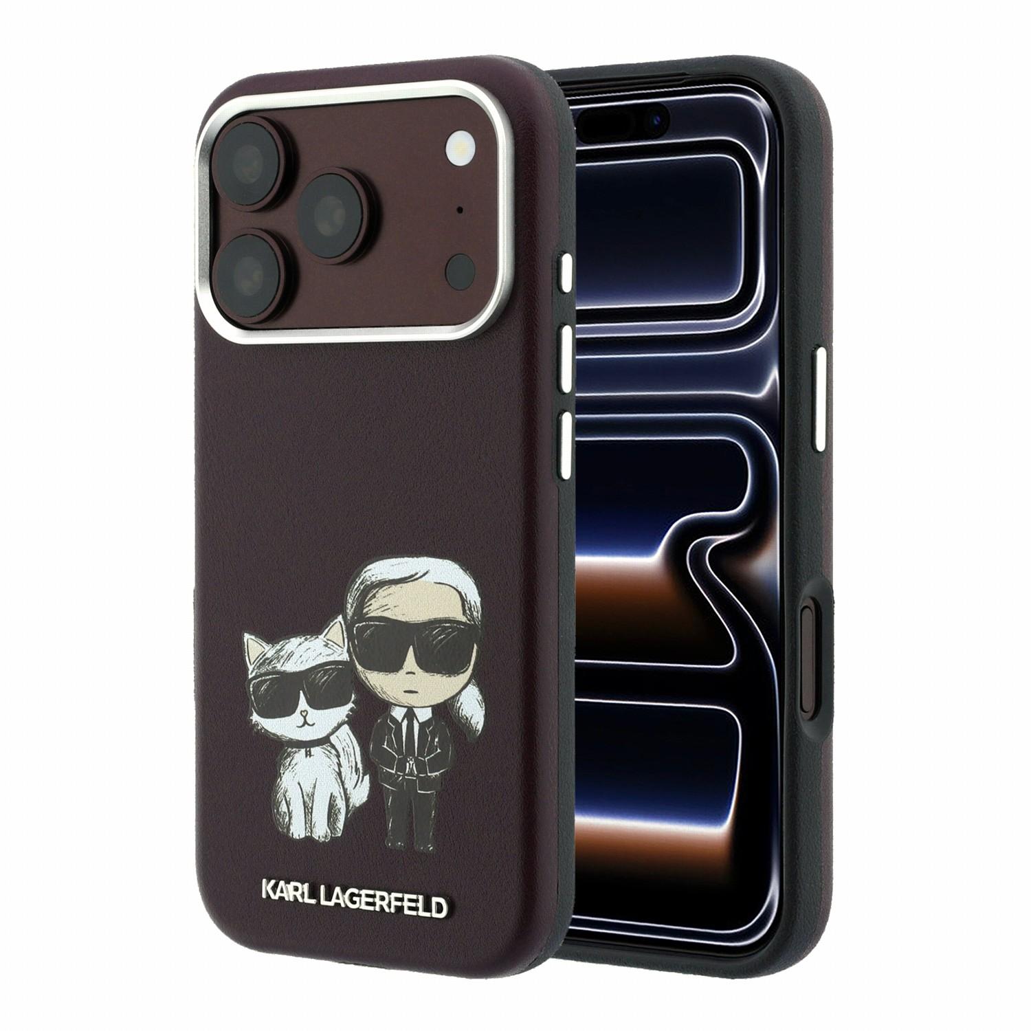 Karl Lagerfeld Калъф Apple iPhone 18 Pro Max/ 17 Pro Max, PU Semi Wrap Smooth Sketch Bodies Magsafe /бордо/ - KLHMP18X6PWKCIDR | JAR Computers Karl Lagerfeld Калъф Apple iPhone 18 Pro Max/ 17 Pro Max, PU Semi Wrap Smooth Sketch Bodies Magsafe /бордо/ - KLHMP18X6PWKCIDR