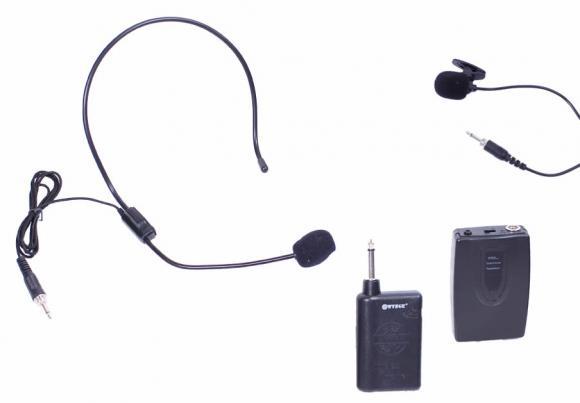MICROPHONE wireless WG-192B diadema i broshka