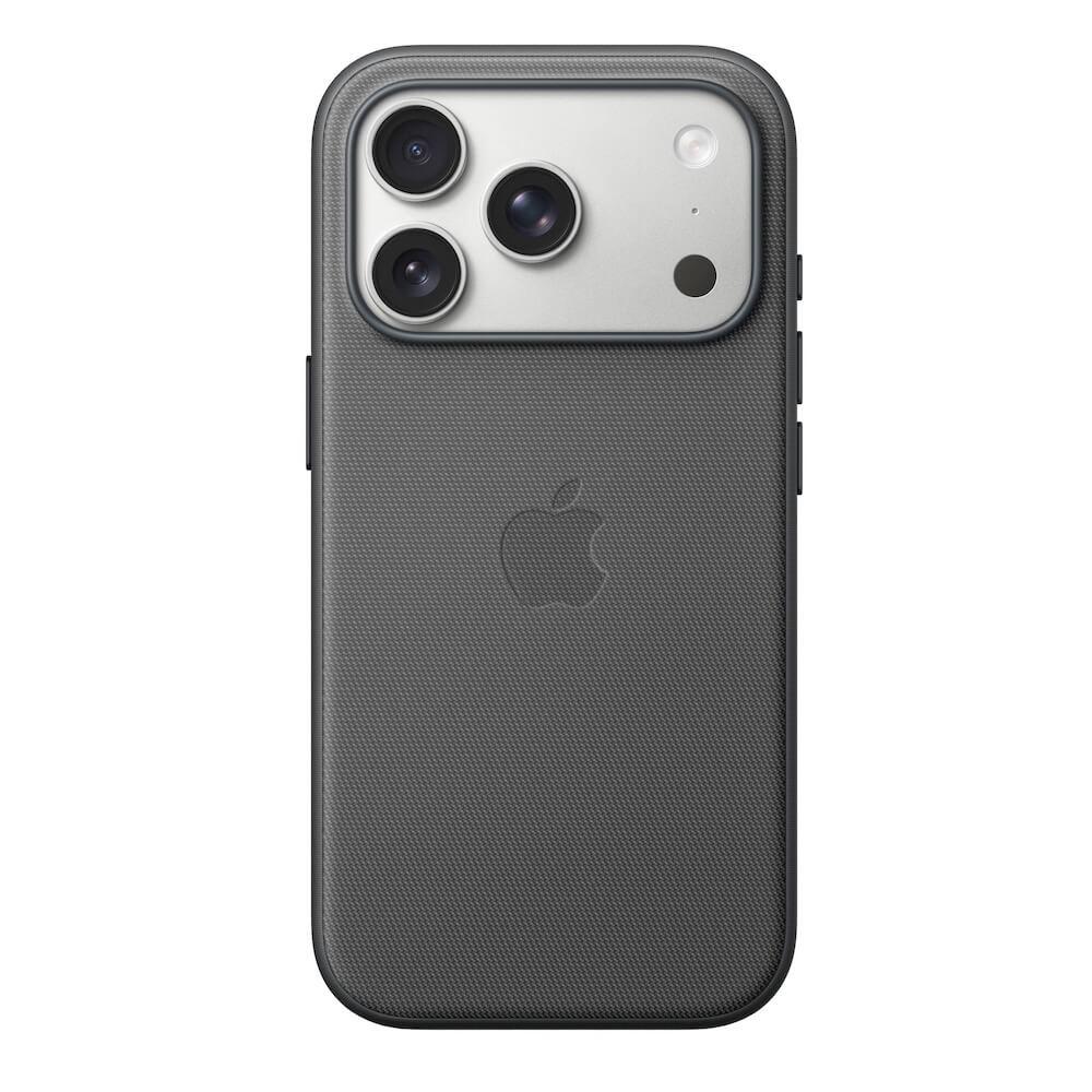 Оригинален хибриден текстилен кейс с MagSafe за iPhone 17 Pro - Apple iPhone TechWoven Case with MagSafe (черен) | JAR Computers Оригинален хибриден текстилен кейс с MagSafe за iPhone 17 Pro - Apple iPhone TechWoven Case with MagSafe (черен)