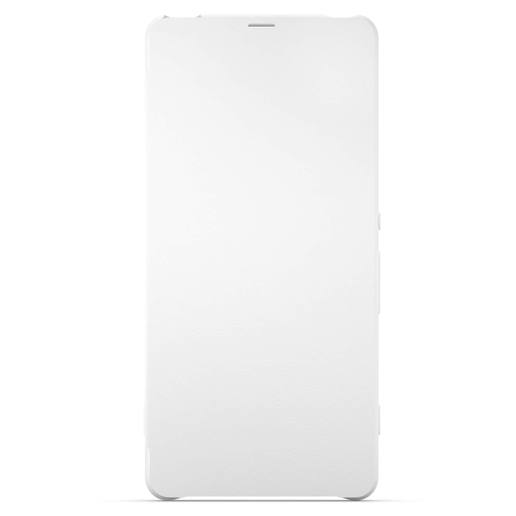 Оригинален кожен калъф за Sony Xperia XA - Sony Flip Case Smart Style Cover SCR54 (бял) | JAR Computers Оригинален кожен калъф за Sony Xperia XA - Sony Flip Case Smart Style Cover SCR54 (бял)