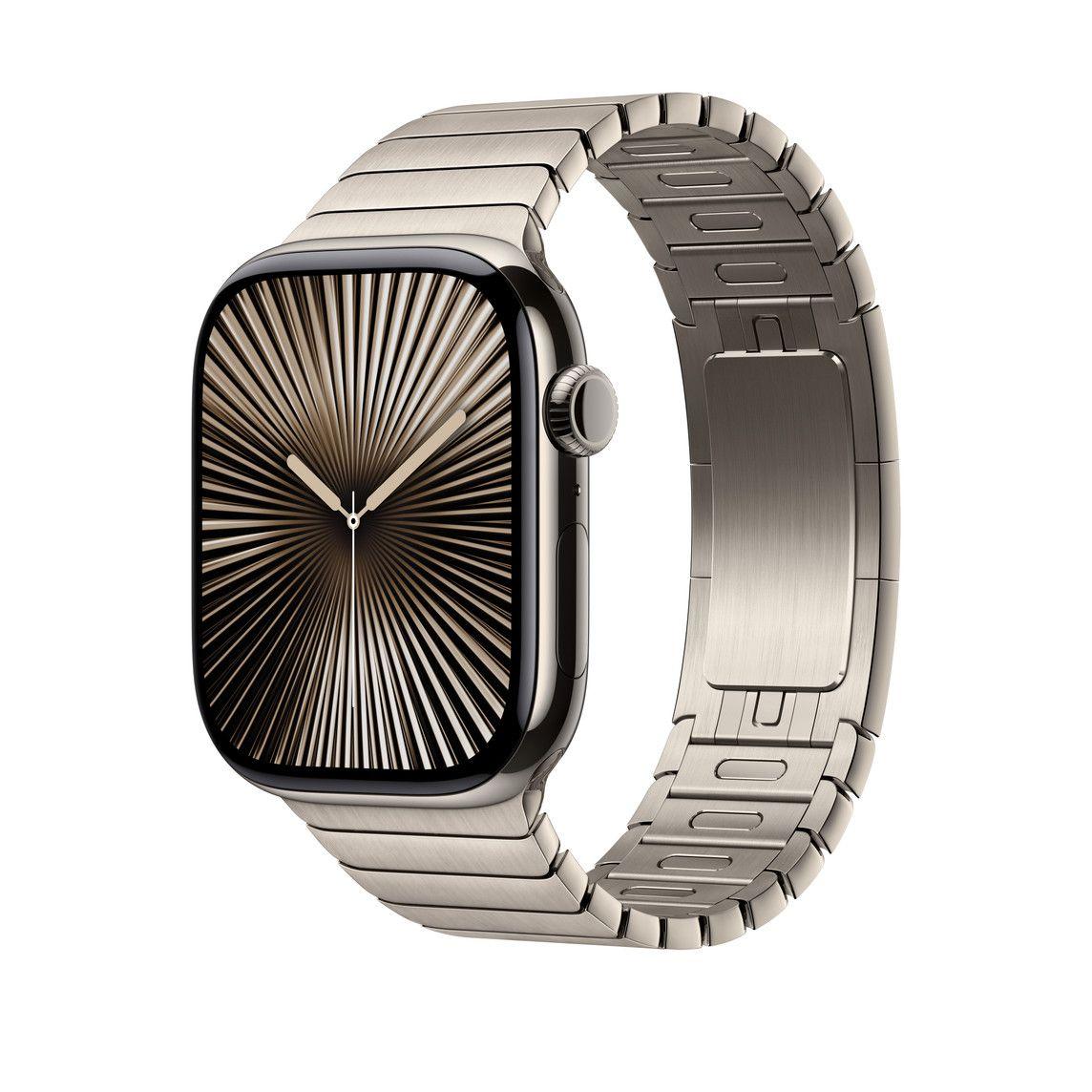 Оригинална стоманена каишка за Apple Watch 44мм, 45мм, 46мм (2024), Ultra, Ultra 2 49мм - Apple Natural Link Bracelet (сребрист) | JAR Computers Оригинална стоманена каишка за Apple Watch 44мм, 45мм, 46мм (2024), Ultra, Ultra 2 49мм - Apple Natural Link Bracelet (сребрист)