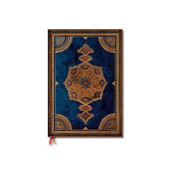Paperblanks Тефтер Safavid Indigo, Grande, твърда корица, 64 листа
