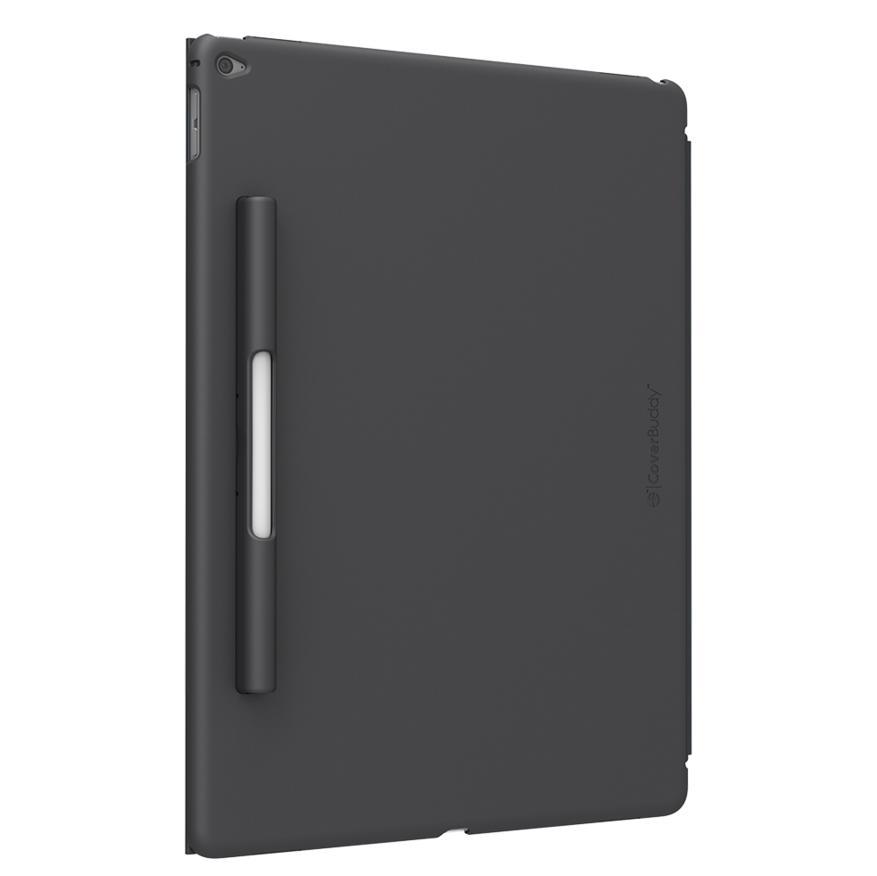 Поликарбонатов кейс за iPad Pro 12.9 (съвместим с Apple Smart cover) - черен-прозрачен - SwitchEasy CoverBuddy | JAR Computers Поликарбонатов кейс за iPad Pro 12.9 (съвместим с Apple Smart cover) - черен-прозрачен - SwitchEasy CoverBuddy