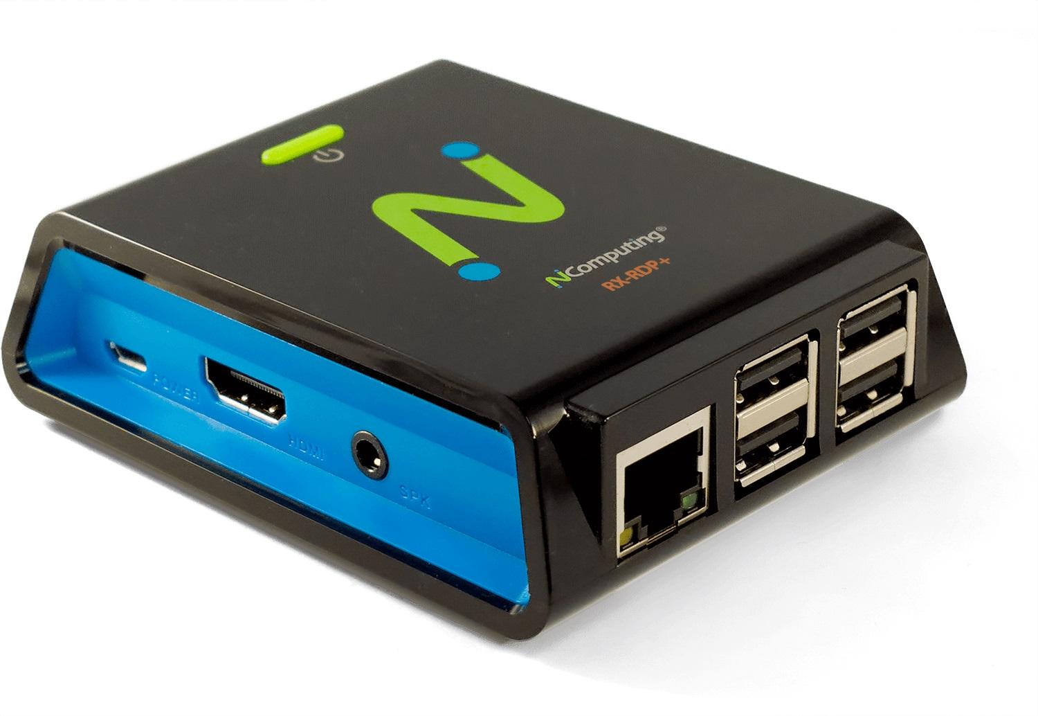 Терминал NComputing RX-RDP+, vSpace, PMC & 1y AMP | JAR Computers Терминал NComputing RX-RDP+, vSpace, PMC & 1y AMP