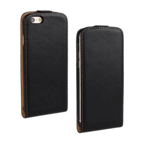 Вертикален кожен калъф за iPhone 6, iPhone 6S - Leather Flip Case (черен) | JAR Computers Вертикален кожен калъф за iPhone 6, iPhone 6S - Leather Flip Case (черен)