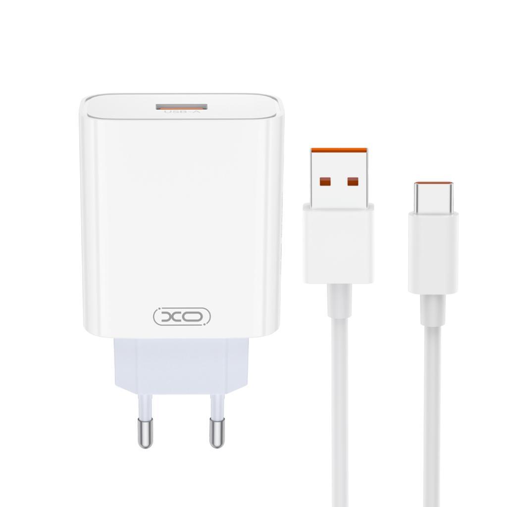 XO 220V 120W, USB-A, кабел A-C, /Xiaomi/ бял - L164 | JAR Computers XO 220V 120W, USB-A, кабел A-C, /Xiaomi/ бял - L164