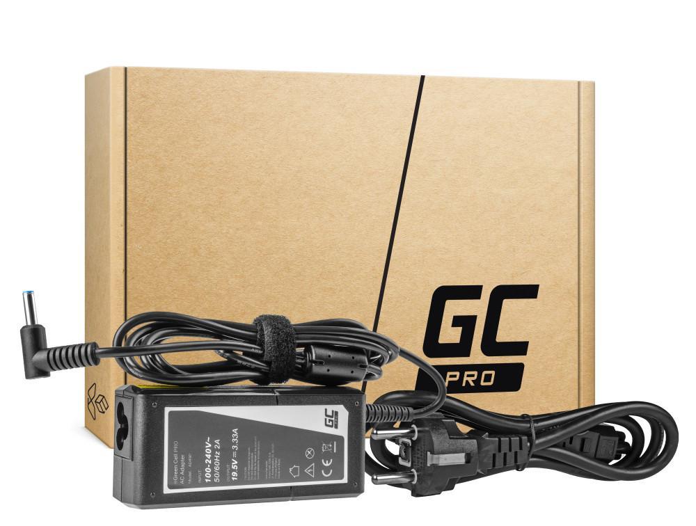 Захранване за лаптоп GREEN CELL, HP PRO Charger / AC Adapter 19.5V 3.33A 65W for HP 250 G2 G3 G4 G5 15-R 15-R100NW 15-R101NW 15-R104NW 15-R233NW  4,5mm- 3,0mm | JAR Computers Захранване за лаптоп GREEN CELL, HP PRO Charger / AC Adapter 19.5V 3.33A 65W for HP 250 G2 G3 G4 G5 15-R 15-R100NW 15-R101NW 15-R104NW 15-R233NW  4,5mm- 3,0mm
