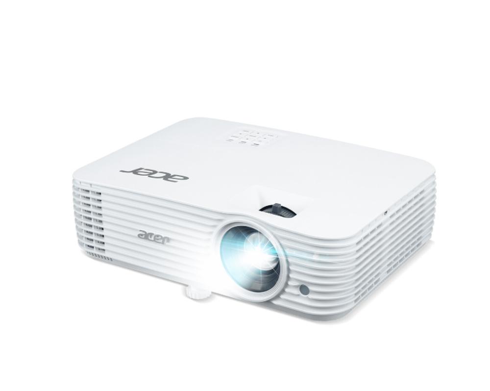 Acer Projector H6815GTV, DLP, 4K UHD (3840x2160), 4000 ANSI Lm, 50 000:1, 1.1x, 2xHDMI, USB Type A, RS232, PC Audio, DC Out 5V/1.5A, Google TV dongle included, Lamp life up to 20 000h, 3W Speaker, Bag, 2.88Kg, White+Logitech Wireless Presenter R400