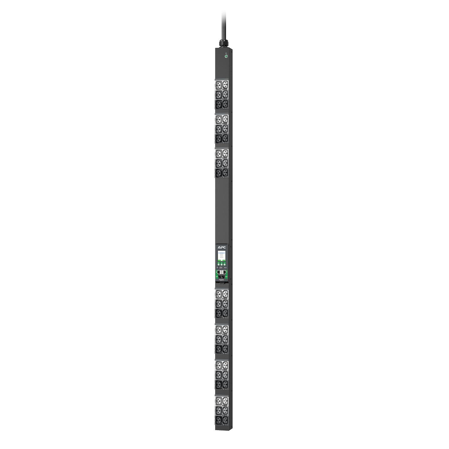 APC NetShelter Rack PDU Advanced разпределител на напрежение (PDU) 42 Изход(и) за променлив ток 0U Черен | JAR Computers APC NetShelter Rack PDU Advanced разпределител на напрежение (PDU) 42 Изход(и) за променлив ток 0U Черен