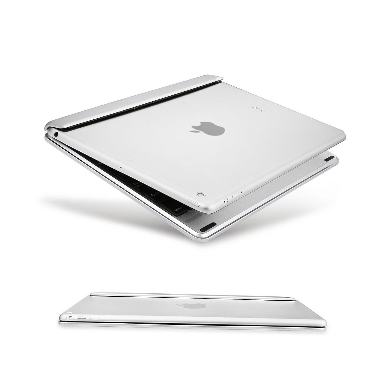 Безжична клавиатура със захващане за iPad Air 2, iPad Pro 9.7 - TeckNet X363 Keyboard Cover (сребрист) | JAR Computers Безжична клавиатура със захващане за iPad Air 2, iPad Pro 9.7 - TeckNet X363 Keyboard Cover (сребрист)