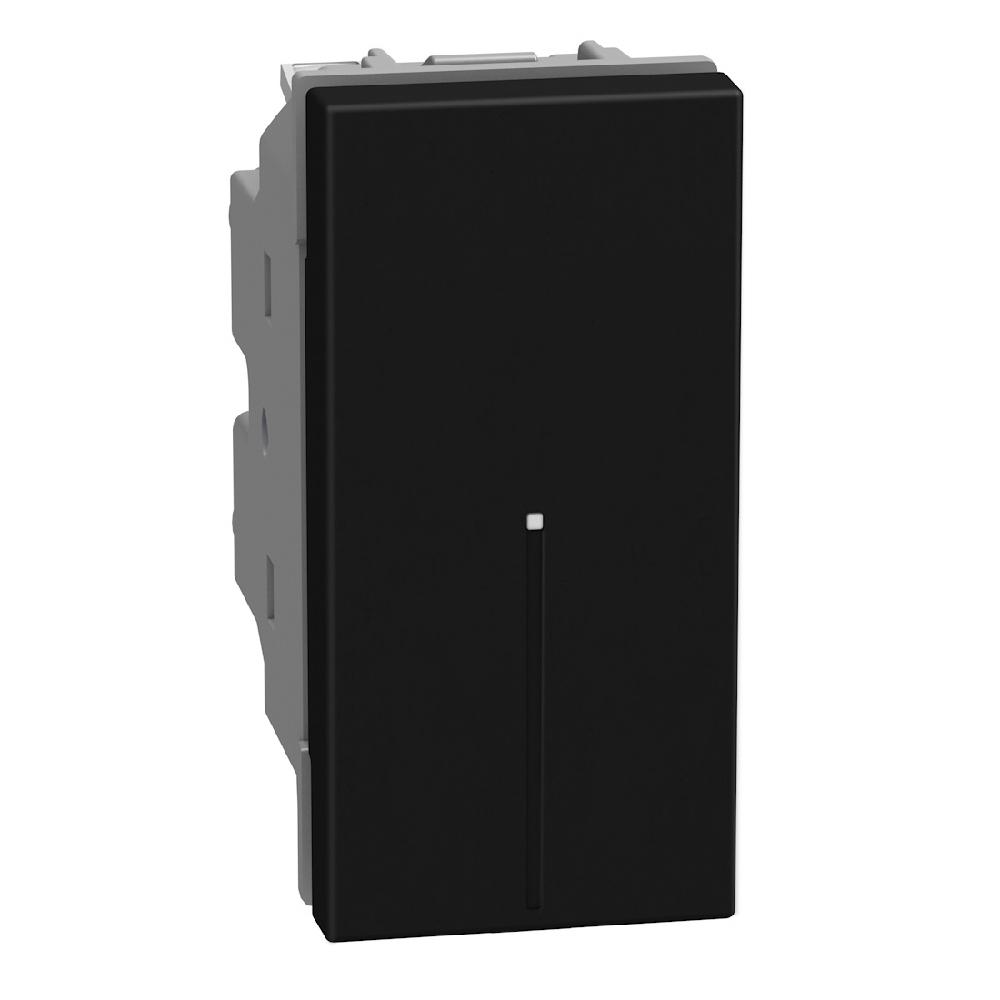 Девиаторен ключ аксиален 1M 10А Графит - bticino Light Now YD4053A | JAR Computers Девиаторен ключ аксиален 1M 10А Графит - bticino Light Now YD4053A
