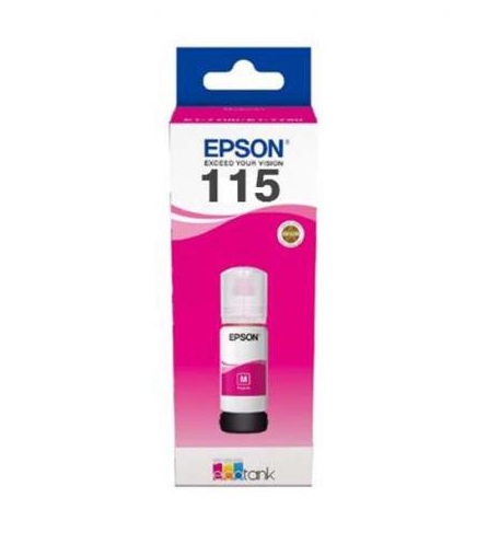 Epson 115 EcoTank Оригинално мастило (магента) | JAR Computers Epson 115 EcoTank Оригинално мастило (магента)