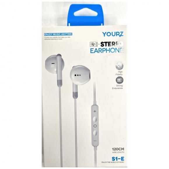 HEADPHONES YOURZ-S1-E Type C White