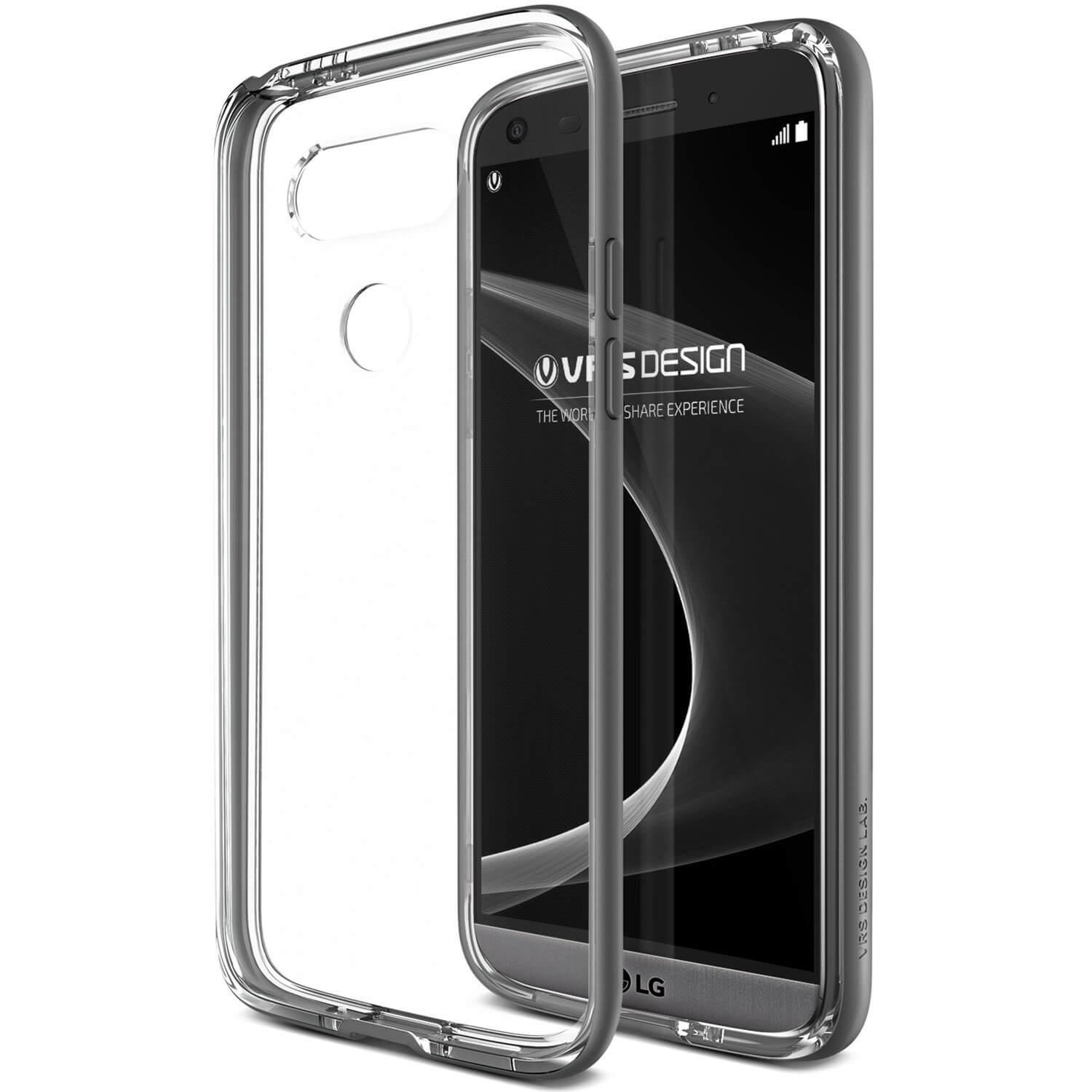 Хибриден удароустойчив кейс за LG G5 - Verus Crystal Bumper Case (черен-прозрачен) | JAR Computers Хибриден удароустойчив кейс за LG G5 - Verus Crystal Bumper Case (черен-прозрачен)