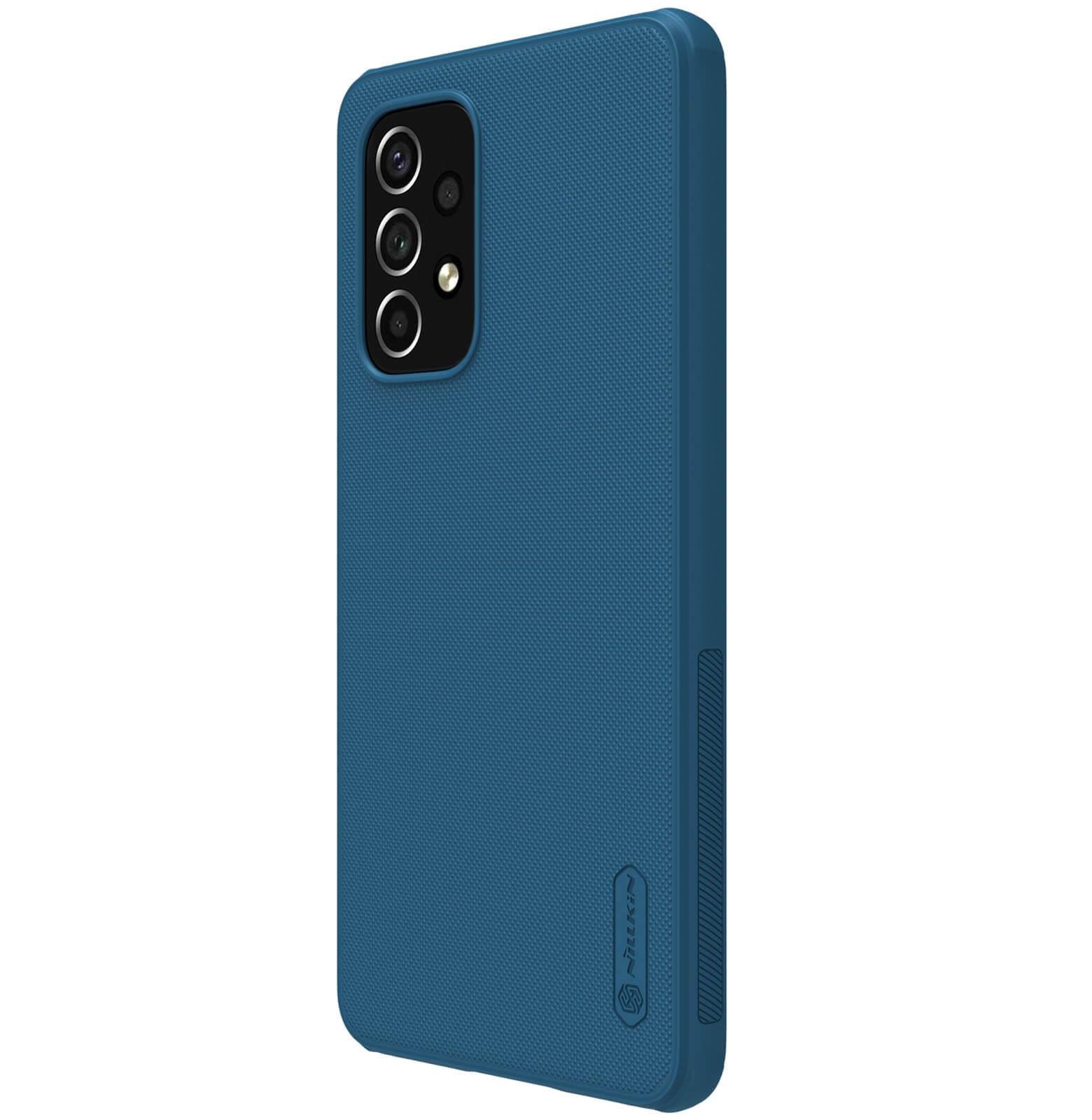 Хибриден удароустойчив кейс за Samsung Galaxy A53 5G - Nillkin Super Frosted Pro Case (син) | JAR Computers Хибриден удароустойчив кейс за Samsung Galaxy A53 5G - Nillkin Super Frosted Pro Case (син)
