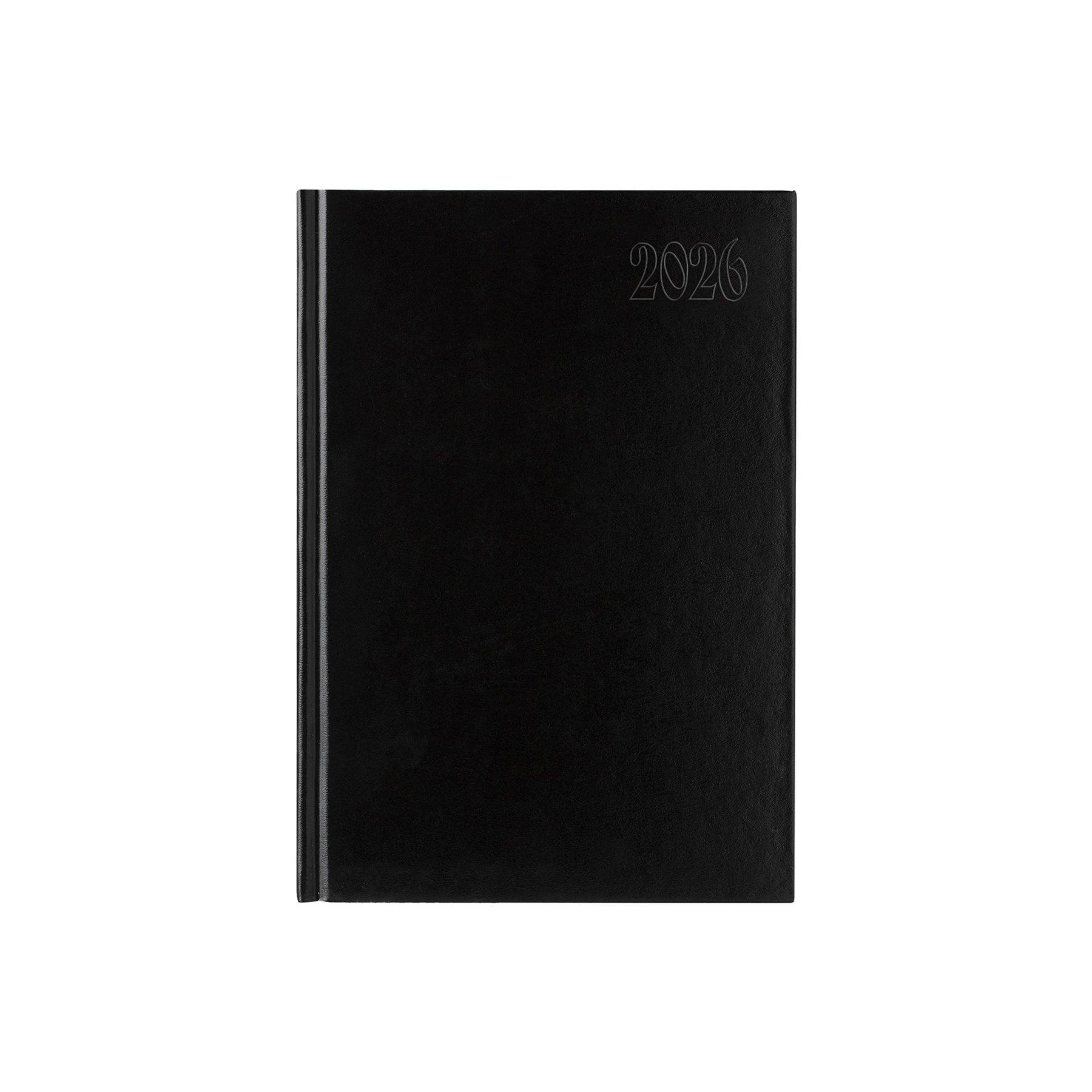 Календар-бележник Икономи, А5, черен | JAR Computers Календар-бележник Икономи, А5, черен