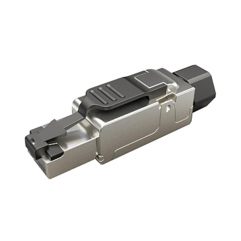 Конектор MPTL RJ45 cat. 6A STP toolless - Solarix SXRJ45-6A-STP-BK-SA | JAR Computers Конектор MPTL RJ45 cat. 6A STP toolless - Solarix SXRJ45-6A-STP-BK-SA
