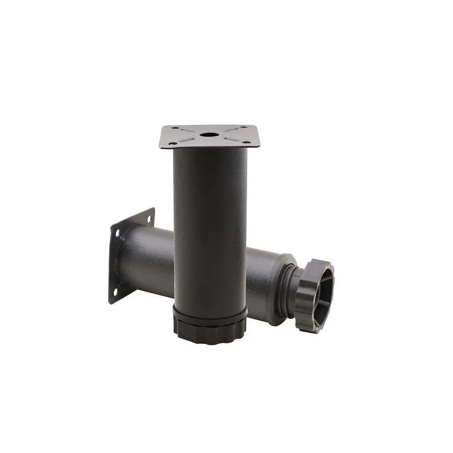 Крак за мебели, 55 х 55 х 100 mm, метален, черен мат, 4 броя в комплект | JAR Computers Крак за мебели, 55 х 55 х 100 mm, метален, черен мат, 4 броя в комплект