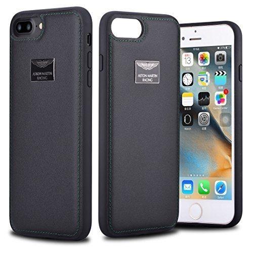 Луксозен кожен кейс за iPhone 8 Plus, iPhone 7 Plus - Aston Martin Racing Case (черен) | JAR Computers Луксозен кожен кейс за iPhone 8 Plus, iPhone 7 Plus - Aston Martin Racing Case (черен)