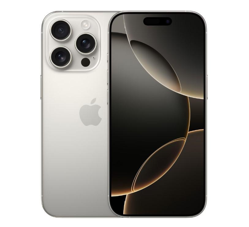 Мобилен телефон Apple iPhone 16 Pro, 6.3’’, 8GB RAM, 256GB, Natural Titanium MYNL3__/A | JAR Computers Мобилен телефон Apple iPhone 16 Pro, 6.3’’, 8GB RAM, 256GB, Natural Titanium MYNL3__/A