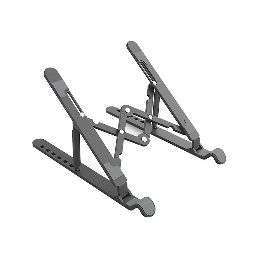 Orico Portable ABS Folding Laptop Stand (PFB-A24) - преносима сгъваема поставка за MacBook и лаптопи до 16 инча (черен)