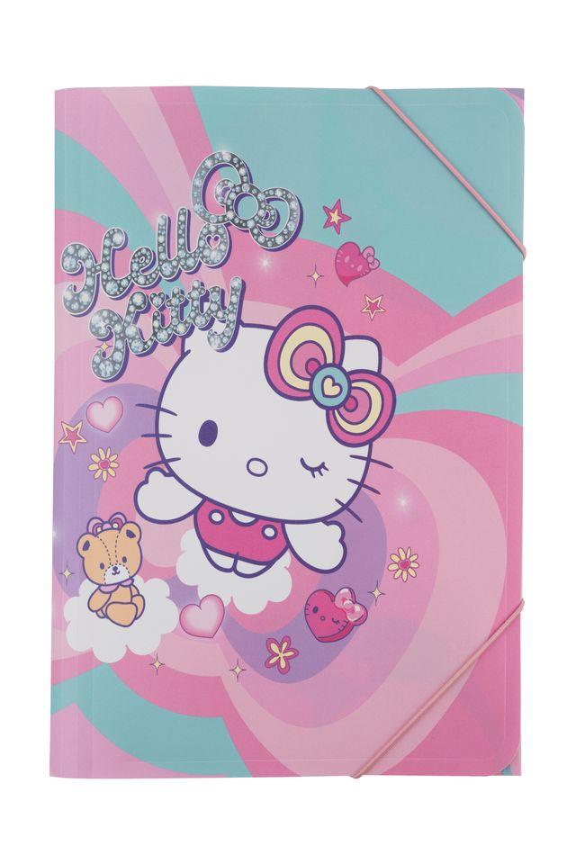 Папка с ластик PP A4 Hello Kitty Pastel | JAR Computers Папка с ластик PP A4 Hello Kitty Pastel