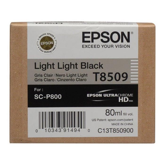 SURESOLOR SC-P800/DES/SE/SP/SERIES  INK CRTR LIGHT LIGHT BLACK (EPST850900)