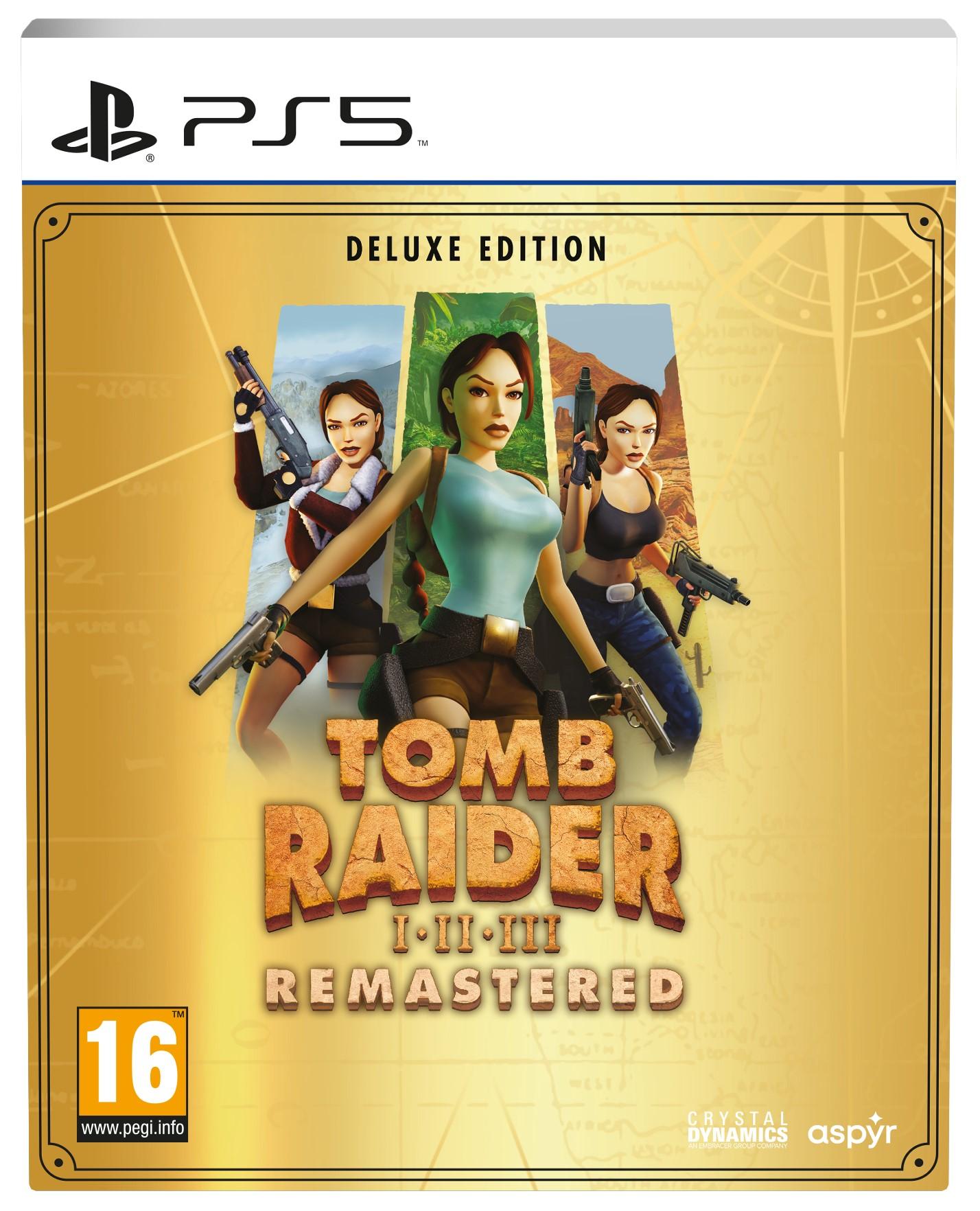 Tomb Raider I-III Remastered - Deluxe Edition (PS5)