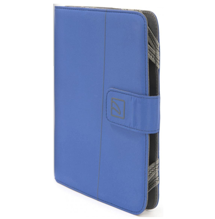 Универсален кожен кейс и поставка за таблети до 8 инча - Tucano Facile Folio Stand (син) | JAR Computers Универсален кожен кейс и поставка за таблети до 8 инча - Tucano Facile Folio Stand (син)