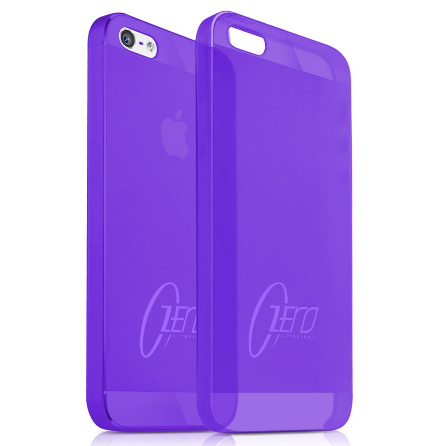 Ултра-тънък (0.30 мм) кейс за iPhone 5, iPhone 5S, iPhone SE - Itskins Zero.3 (лилав) | JAR Computers Ултра-тънък (0.30 мм) кейс за iPhone 5, iPhone 5S, iPhone SE - Itskins Zero.3 (лилав)