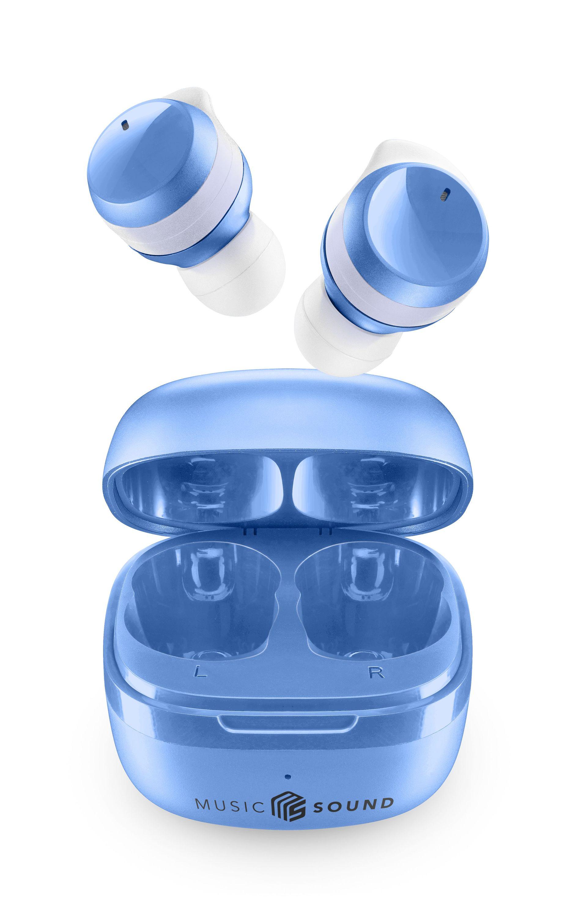 Bluetooth слушалки Music Sound Flow TWS сини | JAR Computers Bluetooth слушалки Music Sound Flow TWS сини