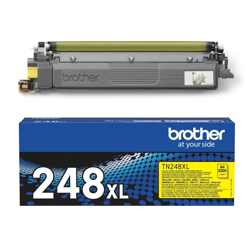Brother TN248XLY оригинална тонер касета (жълт)