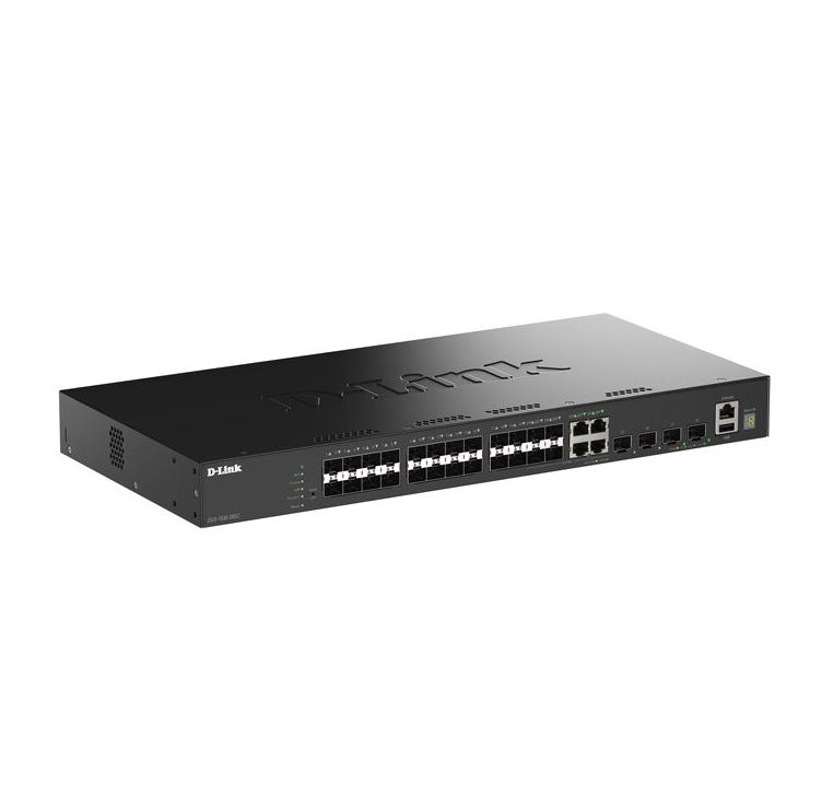 D-Link 20 Ports 1G SFP + 4 Ports GE Combo + 4 Ports 10G SFP+ Smart Managed Switch | JAR Computers D-Link 20 Ports 1G SFP + 4 Ports GE Combo + 4 Ports 10G SFP+ Smart Managed Switch