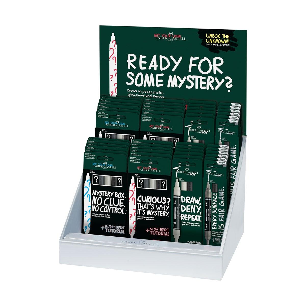 Faber-Castell Акрилен маркер Multimark Mystery, в дисплей | JAR Computers Faber-Castell Акрилен маркер Multimark Mystery, в дисплей