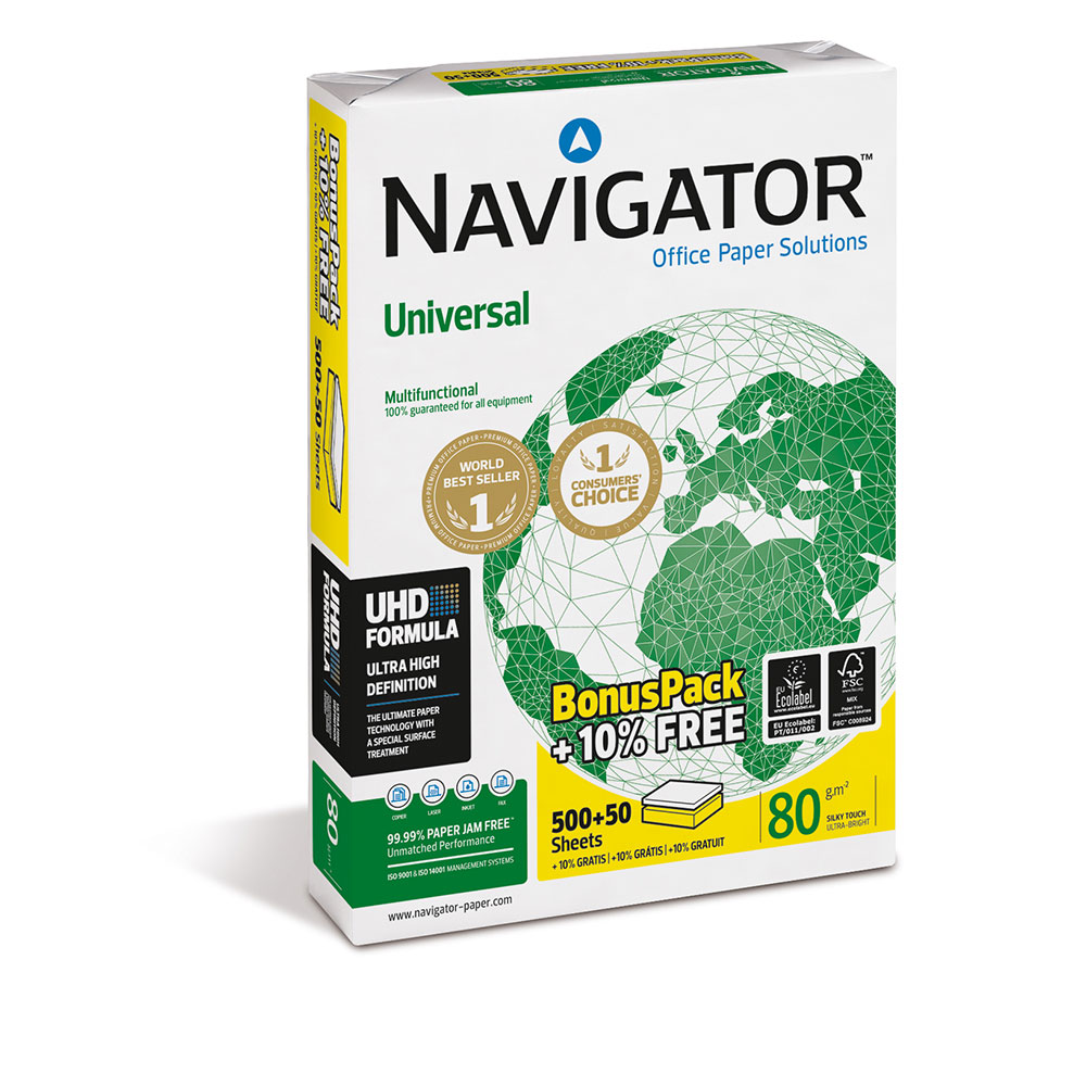 Хартия Navigator Universal A4 80гр оп550