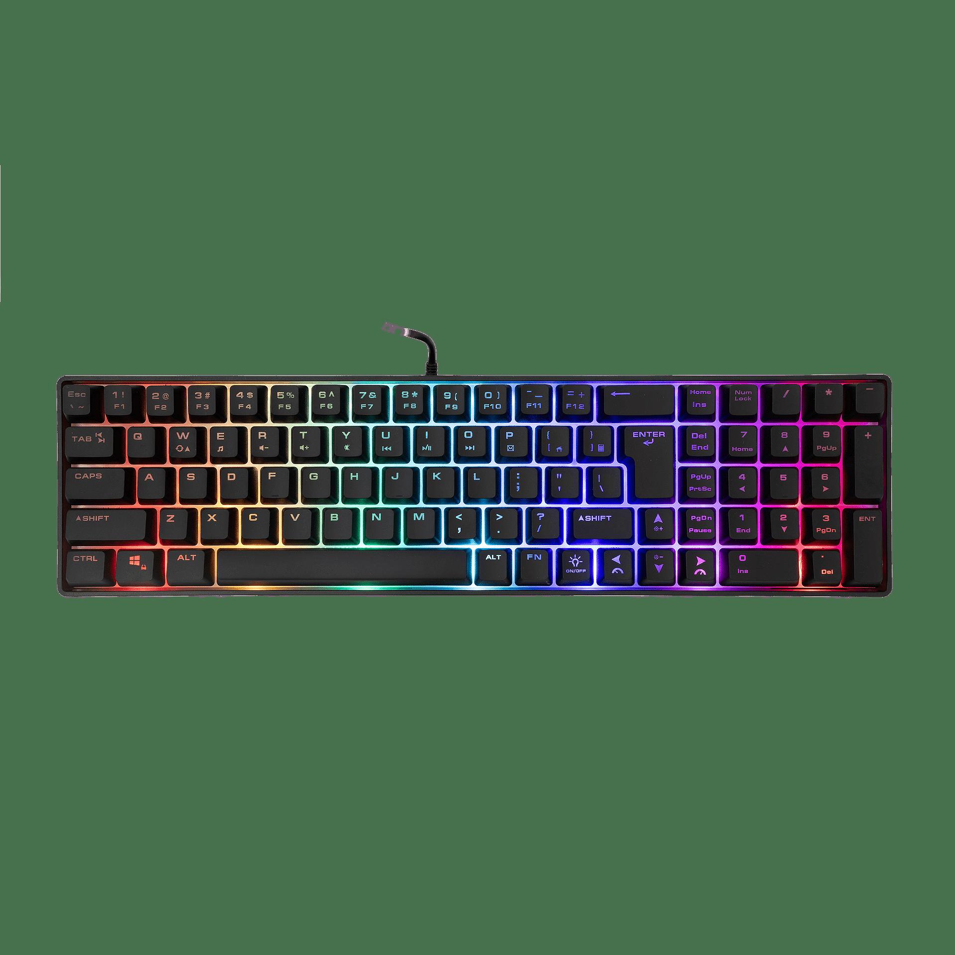Клавиатура White Shark GK-001114 GLADIUS US, Черен