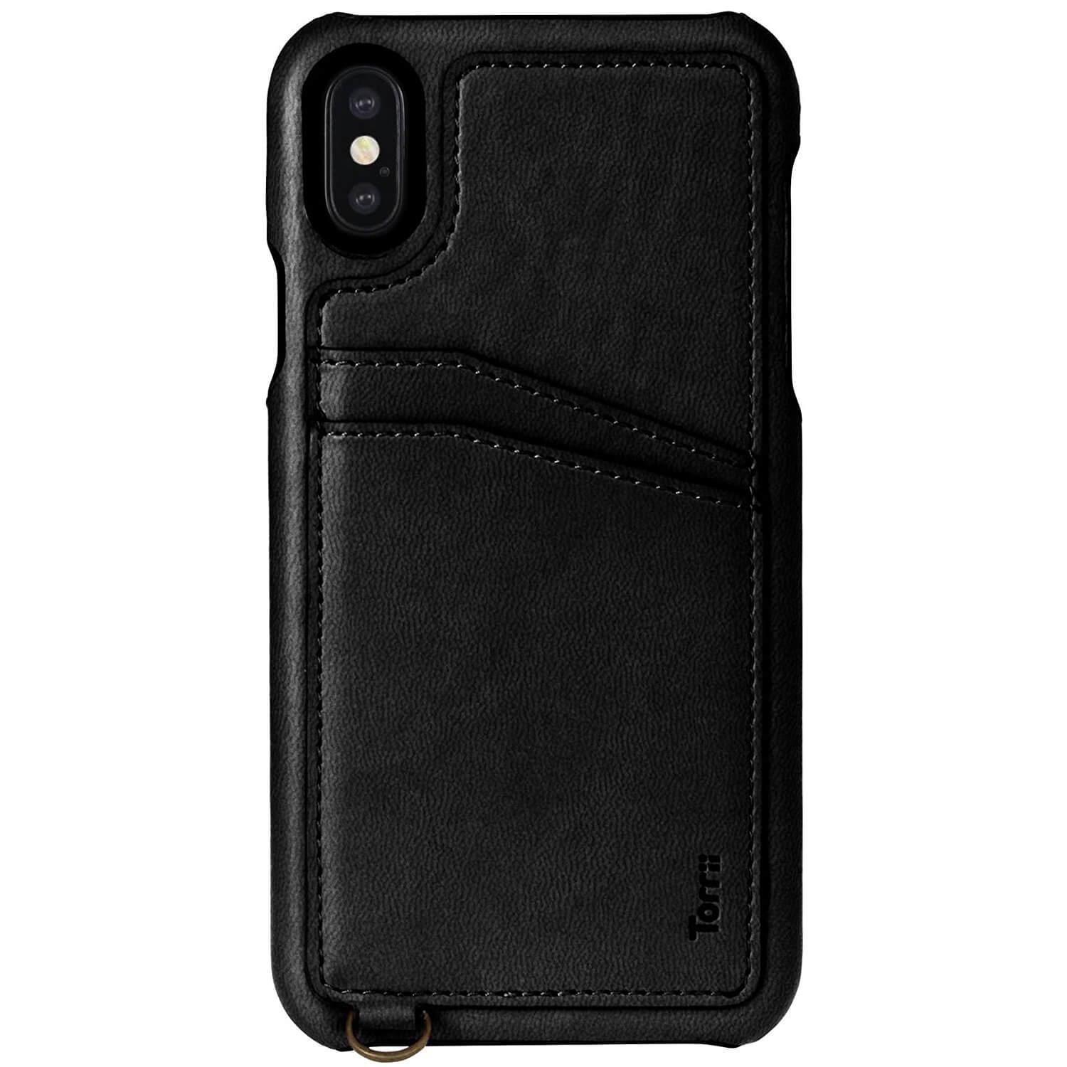 Кожен кейс със слот за кр. карта за iPhone XS, iPhone X - Torrii Koala Case (черен) | JAR Computers Кожен кейс със слот за кр. карта за iPhone XS, iPhone X - Torrii Koala Case (черен)