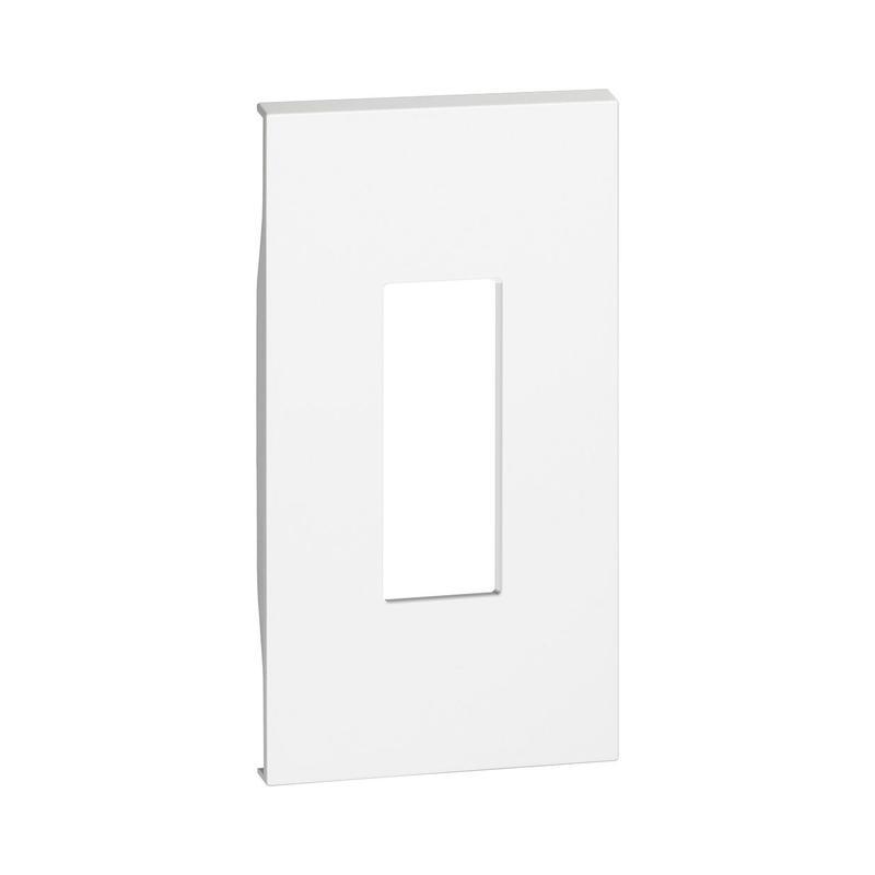 Лицев панел за контакт италиански стандарт и ключ за бойлер 2M Бял - bticino Living Now KW02M2 | JAR Computers Лицев панел за контакт италиански стандарт и ключ за бойлер 2M Бял - bticino Living Now KW02M2