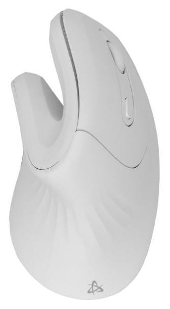 Мишка SBOX - VM-838, вертикална, оптична, безжична, бяла