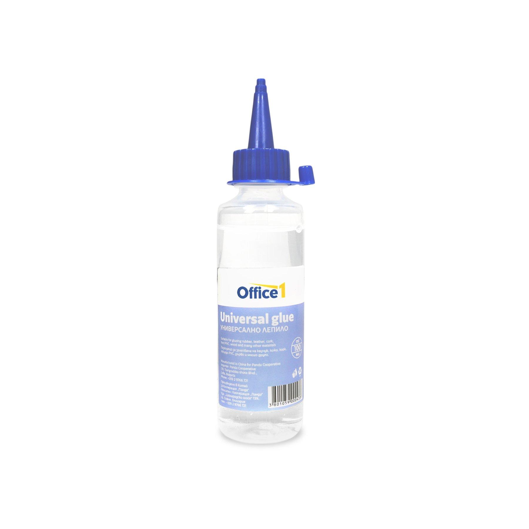 Office 1 Силиконово лепило, универсално, 100 ml