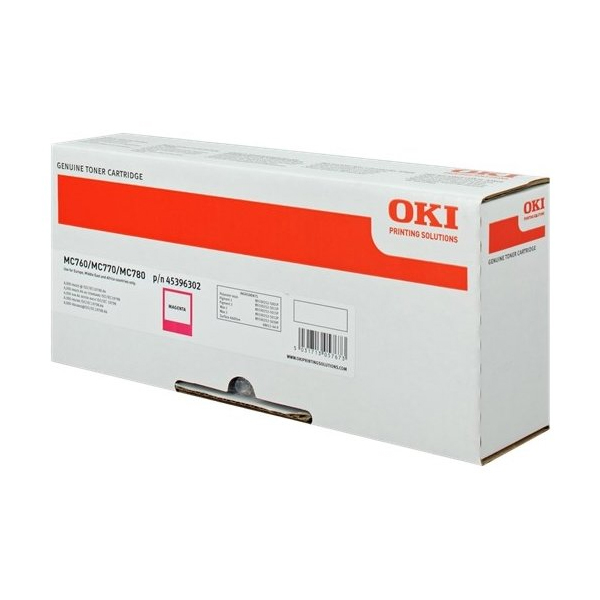OKI MC760/770/780 TONER MAGENTA (45396302) (OKI-MC760-M)