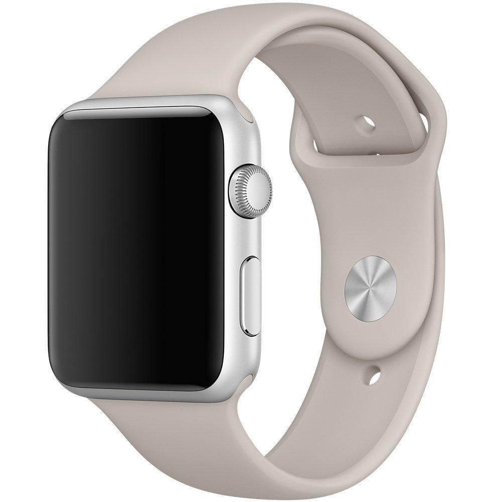 Оригинална силиконова каишка за Apple Watch 38мм, 40мм, 41мм - Apple Sport Band M/L (bulk) (сив) | JAR Computers Оригинална силиконова каишка за Apple Watch 38мм, 40мм, 41мм - Apple Sport Band M/L (bulk) (сив)