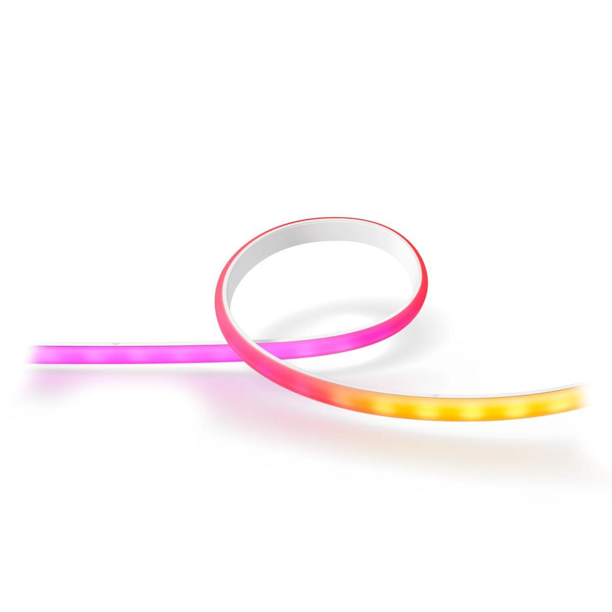 Philips Hue White and colour ambience Gradient lightstrip extension 1 metre | JAR Computers Philips Hue White and colour ambience Gradient lightstrip extension 1 metre