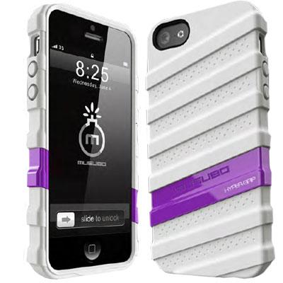 Силиконов калъф за iPhone 5, iPhone 5S, iPhone SE - Musubo Hypergrip Case (бял) | JAR Computers Силиконов калъф за iPhone 5, iPhone 5S, iPhone SE - Musubo Hypergrip Case (бял)