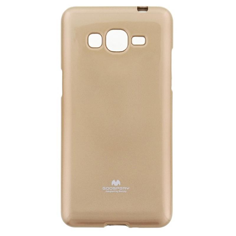 Силиконов (TPU) калъф за Samsung Galaxy Grand Prime G530 - Mercury Goospery Jelly Case (златист) | JAR Computers Силиконов (TPU) калъф за Samsung Galaxy Grand Prime G530 - Mercury Goospery Jelly Case (златист)